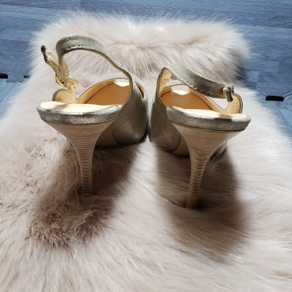 Giuseppe Zanotti Gold heel  Pumps Shoes